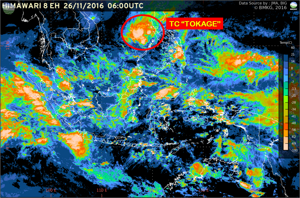  BMKG Predict Heavy Rainfall with Thunderstorm and Strong 